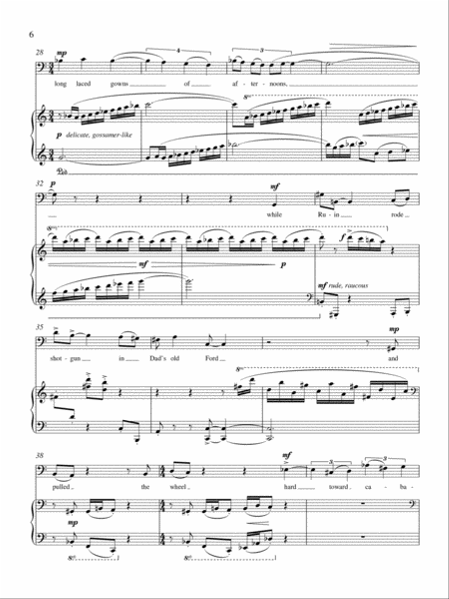 Foursquare Cathedral Baritone Voice scores gallery preview page 5