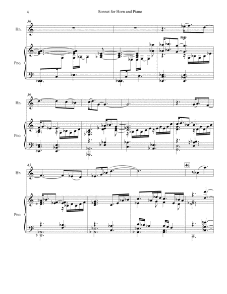 Sonnet for Horn and Piano image number null