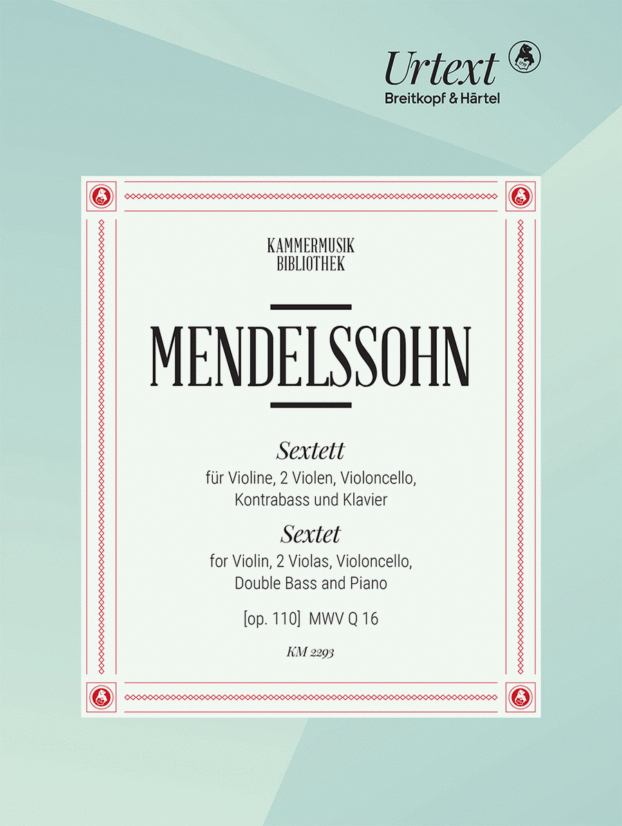 Sextet [Op. 110] MWV Q 16 Cello scores gallery preview page 1