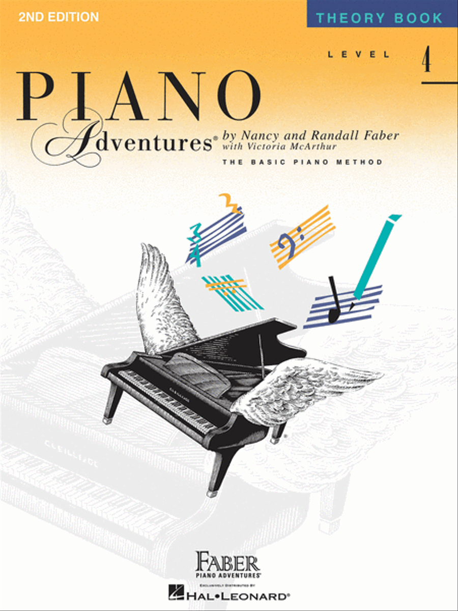 Level 4 – Theory Book by Nancy Faber Piano Method - Sheet Music