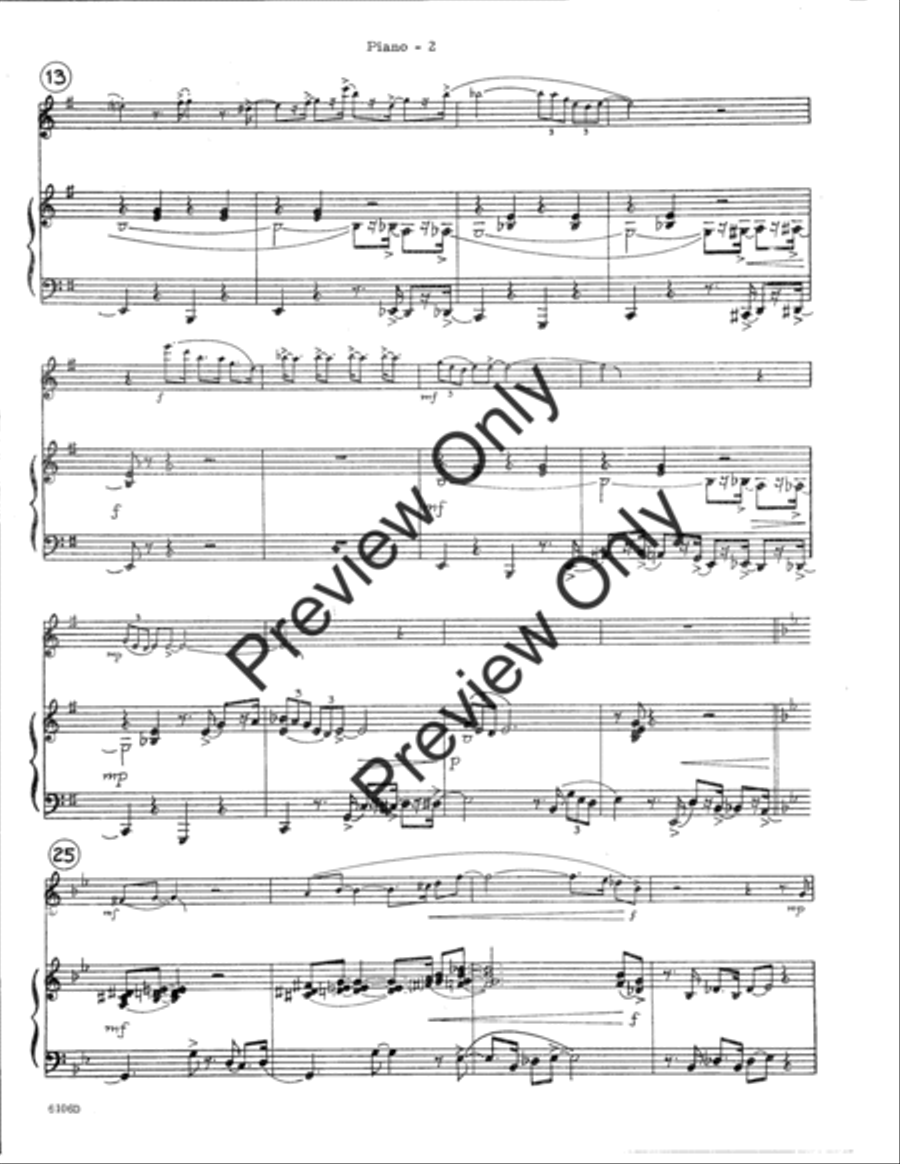 Pink Panther, The Pink Panther, The Flute Solo scores gallery preview page 3