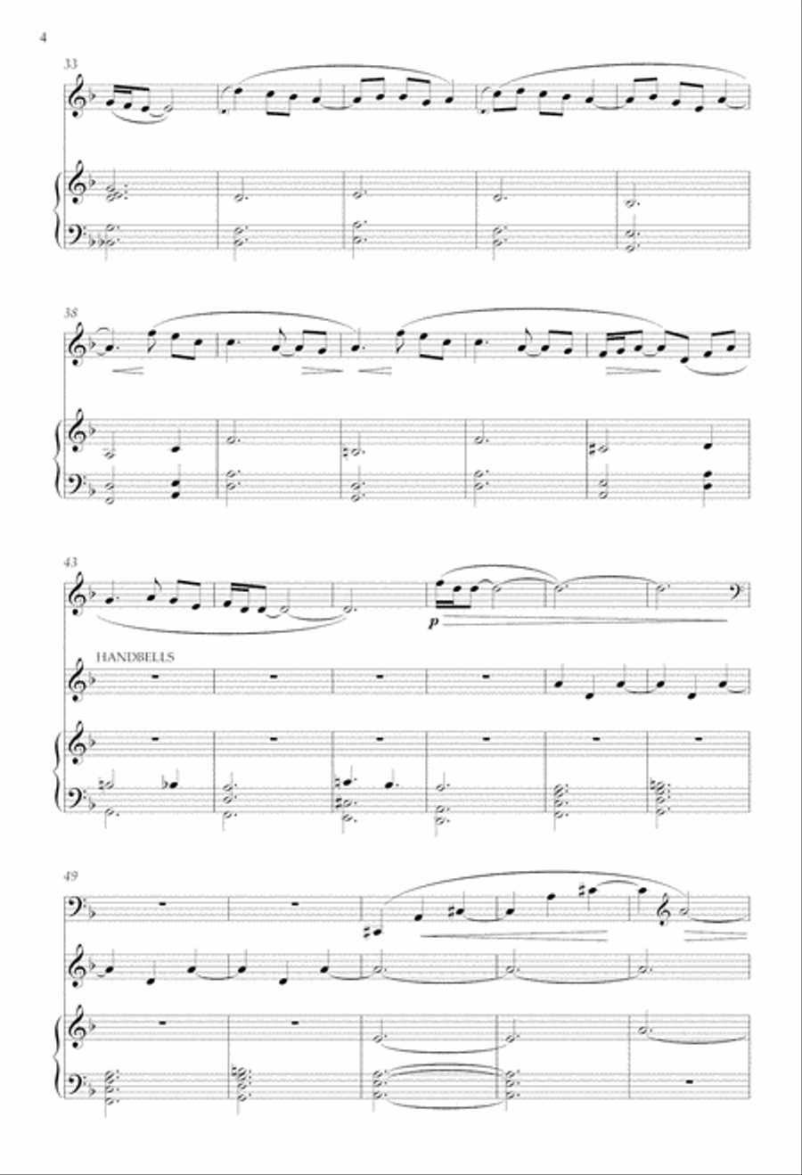 Beatitude III: Beati qui esuriunt (Blessed are the hungry) Women's Choir scores gallery preview page 3