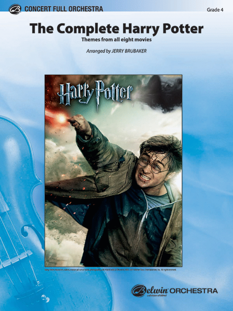 The Complete Harry Potter Full Orchestra scores gallery preview page 1