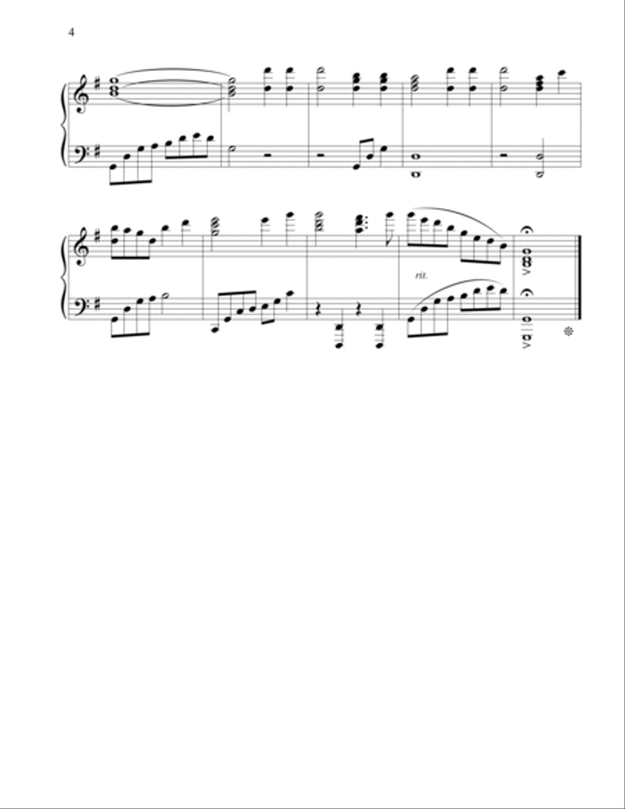 Hymn Collection for Advanced Piano Piano Solo scores gallery preview page 4