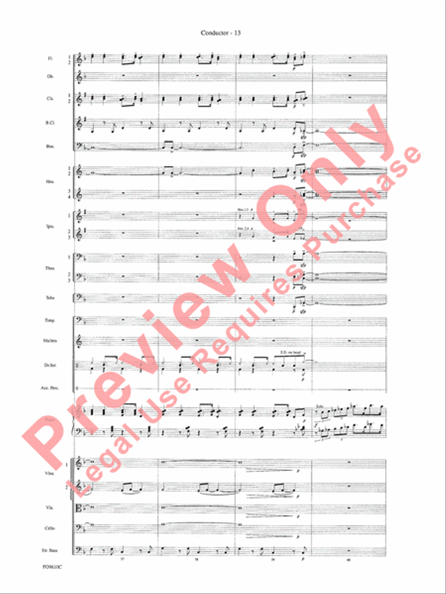 A Salute to the Big Apple Full Orchestra scores gallery preview page 15