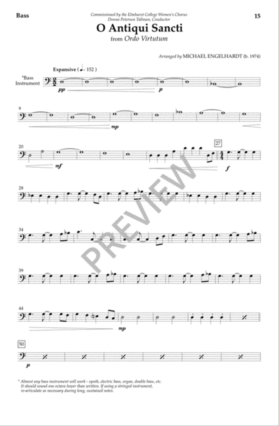 O Antiqui Sancti SSAA scores gallery preview page 16