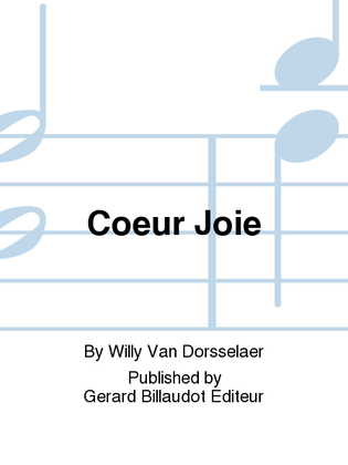 Book cover for Coeur Joie