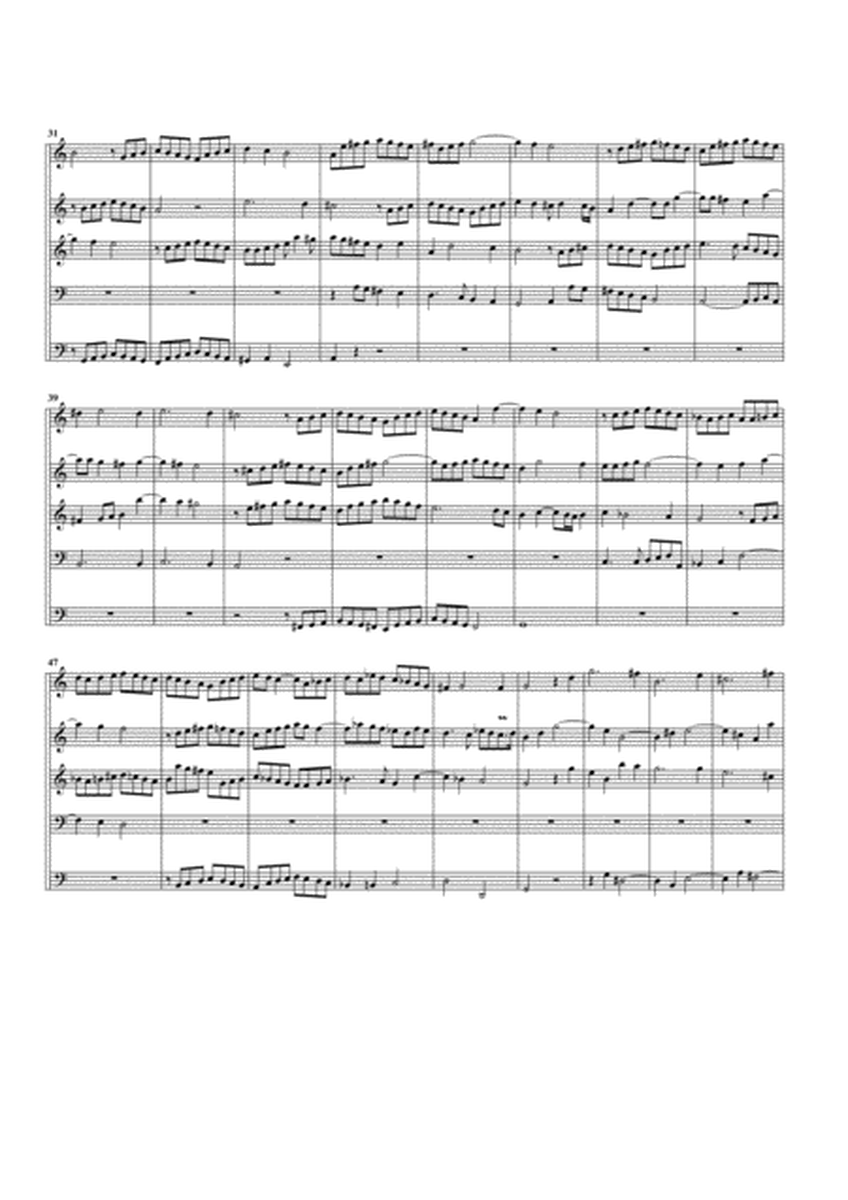 Fantazia no.5 (arrangement for 5 recorders (SAABgB))