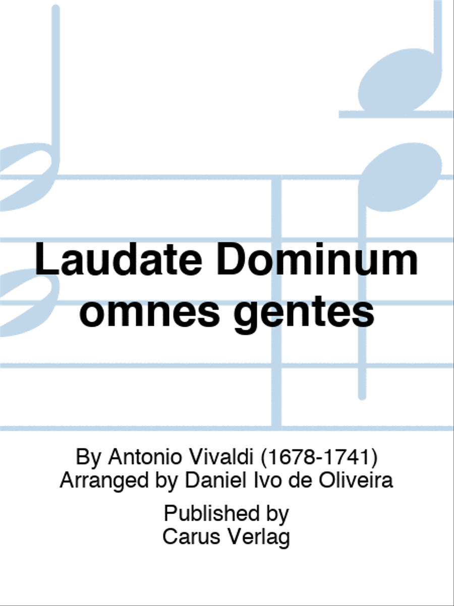 Laudate Dominum omnes gentes Viola scores gallery preview page 1