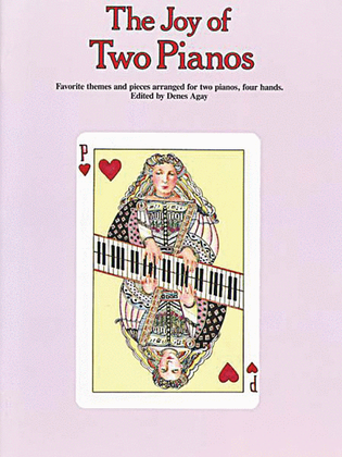 Book cover for The Joy of Two Pianos