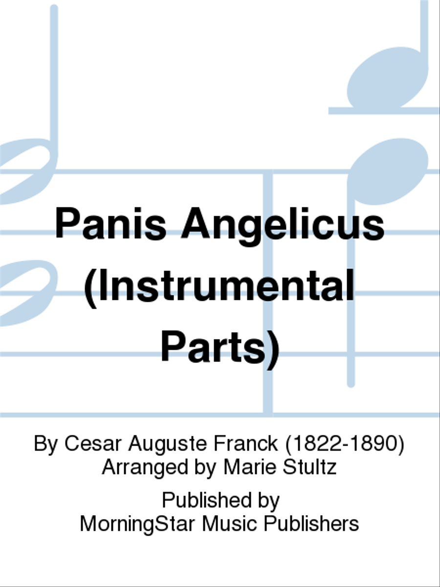 Panis Angelicus (Instrumental Parts) SSA scores gallery preview page 1