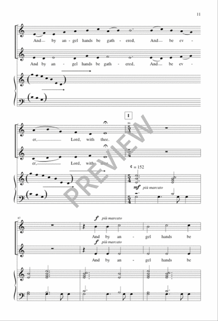 Alleluia! Alleluia! Hearts and Voices Heavenward Raise SA scores gallery preview page 10
