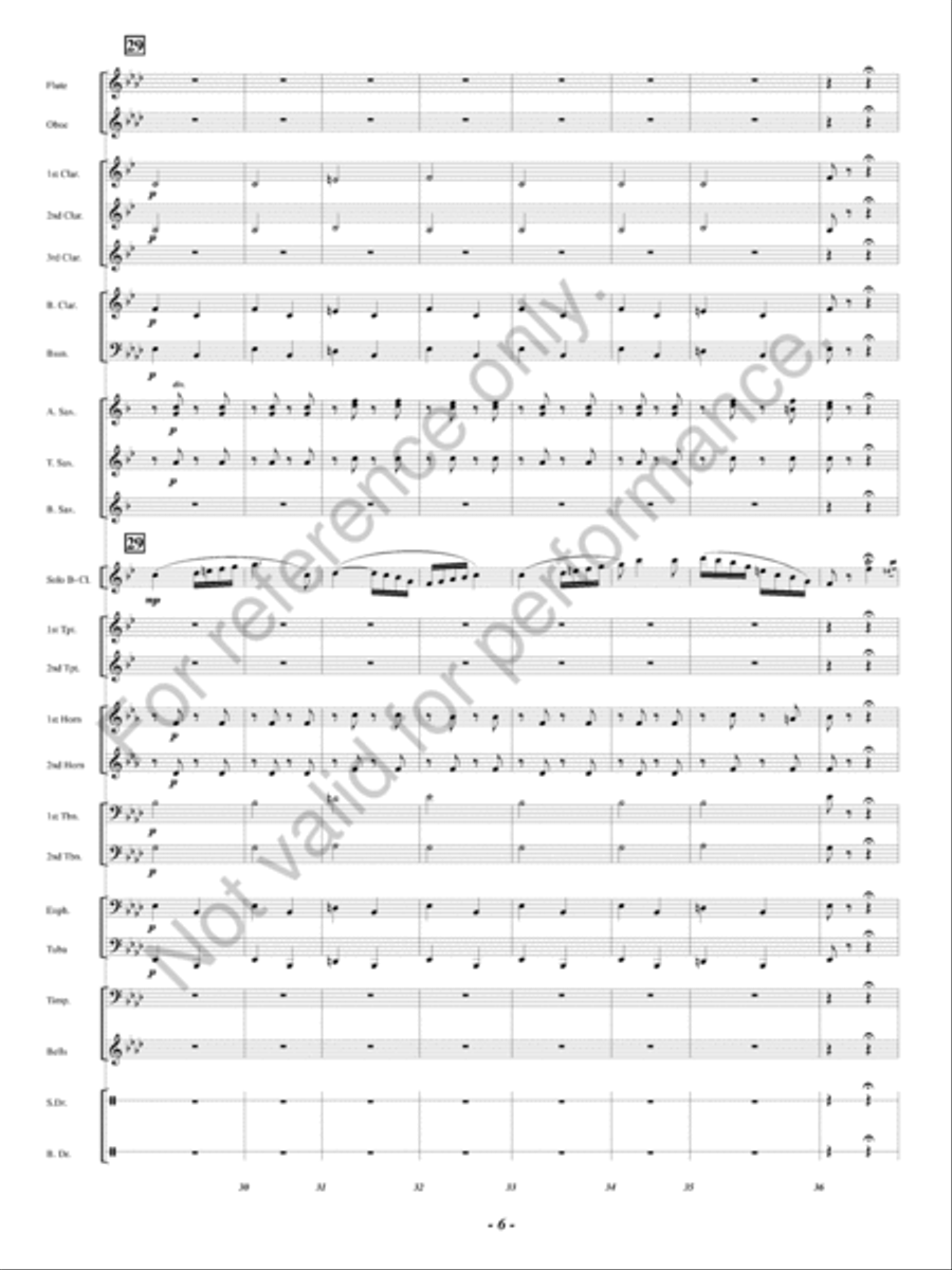 Luisa di Montfort Luisa di Montfort Concert Band scores gallery preview page 7