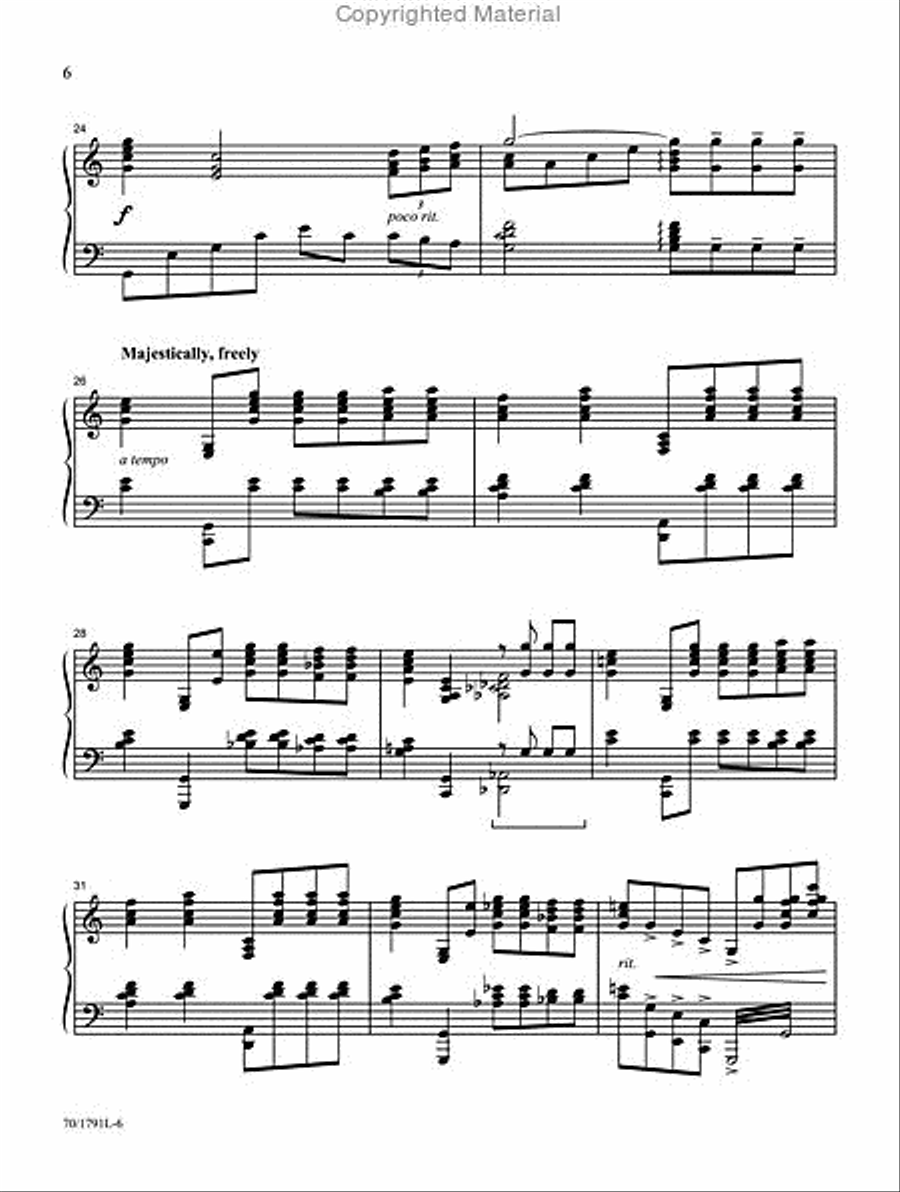 Hymns You Love Piano Solo scores gallery preview page 5