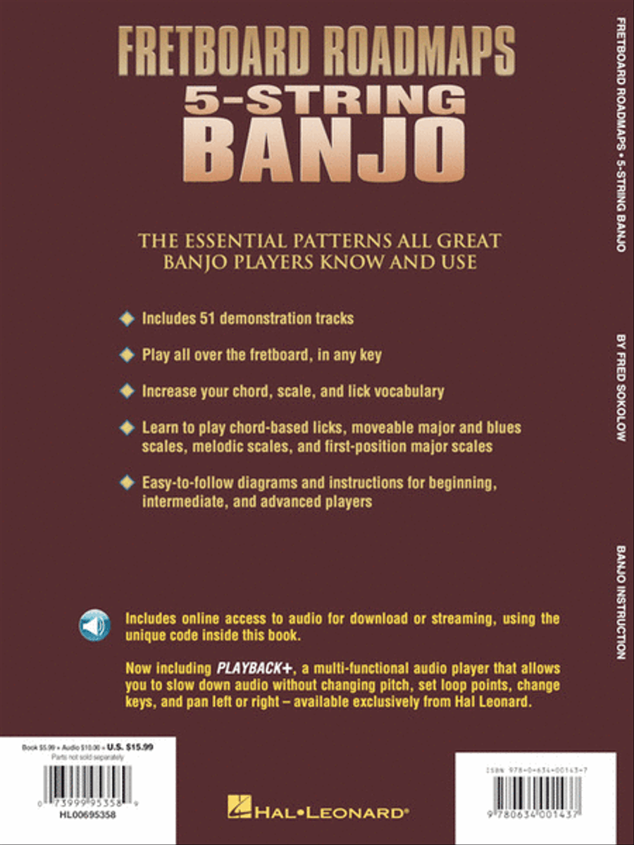 Fretboard Roadmaps - 5-String Banjo image number null