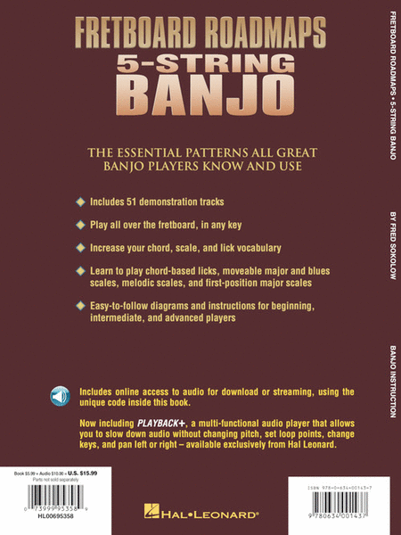 Fretboard Roadmaps – 5-String Banjo image number null