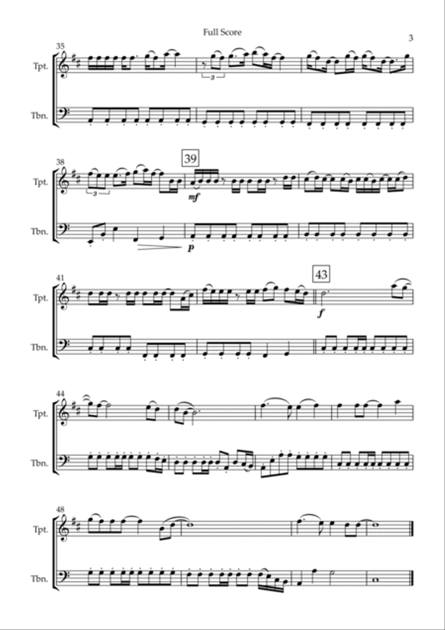 Always Brass Duet scores gallery preview page 3