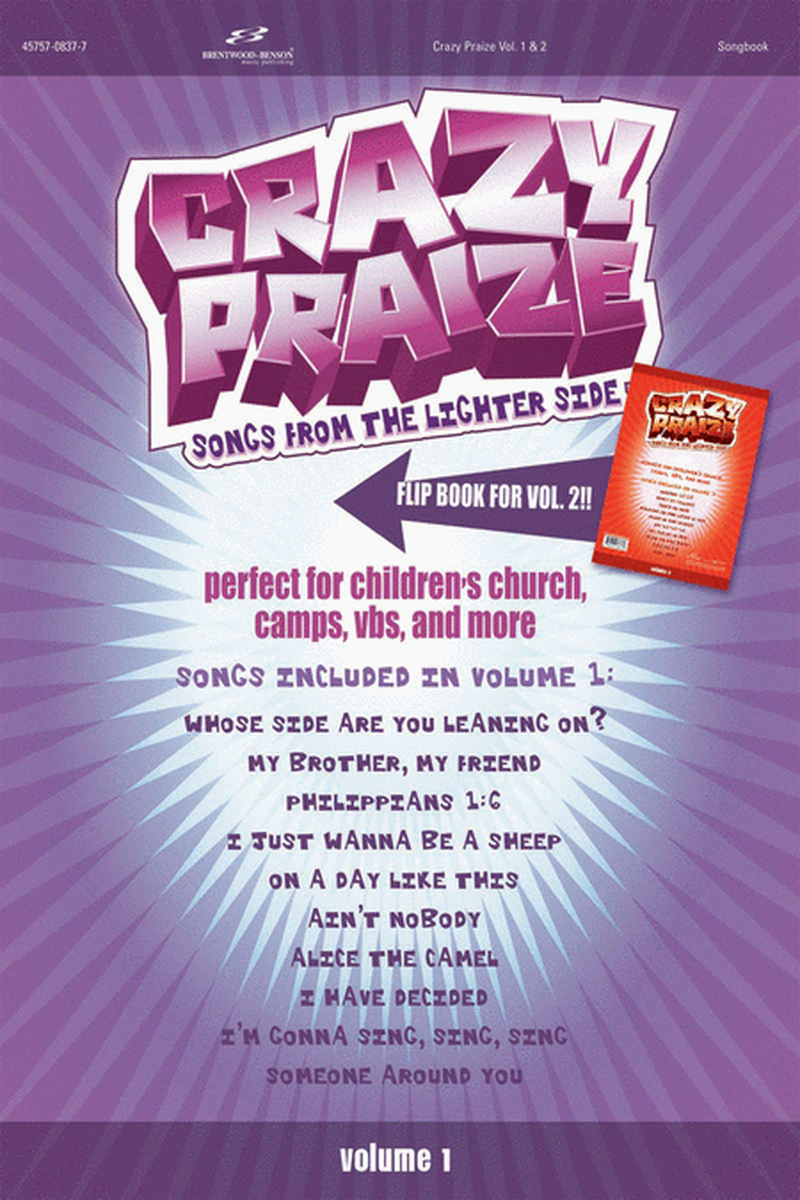 Crazy Praize, Volume 2 (DVD Demonstration and Split Track)