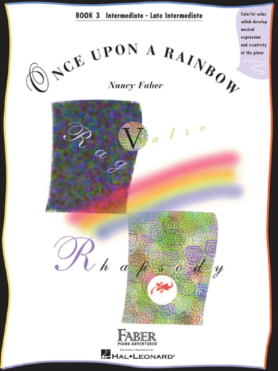 Once Upon a Rainbow - Book 3 by Nancy Faber Piano Method - Sheet Music