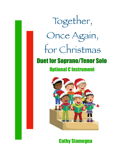 Together, Once Again, for Christmas (Duet for Soprano/Tenor Solo, Optional C Instrument, Piano Acc.) image number null