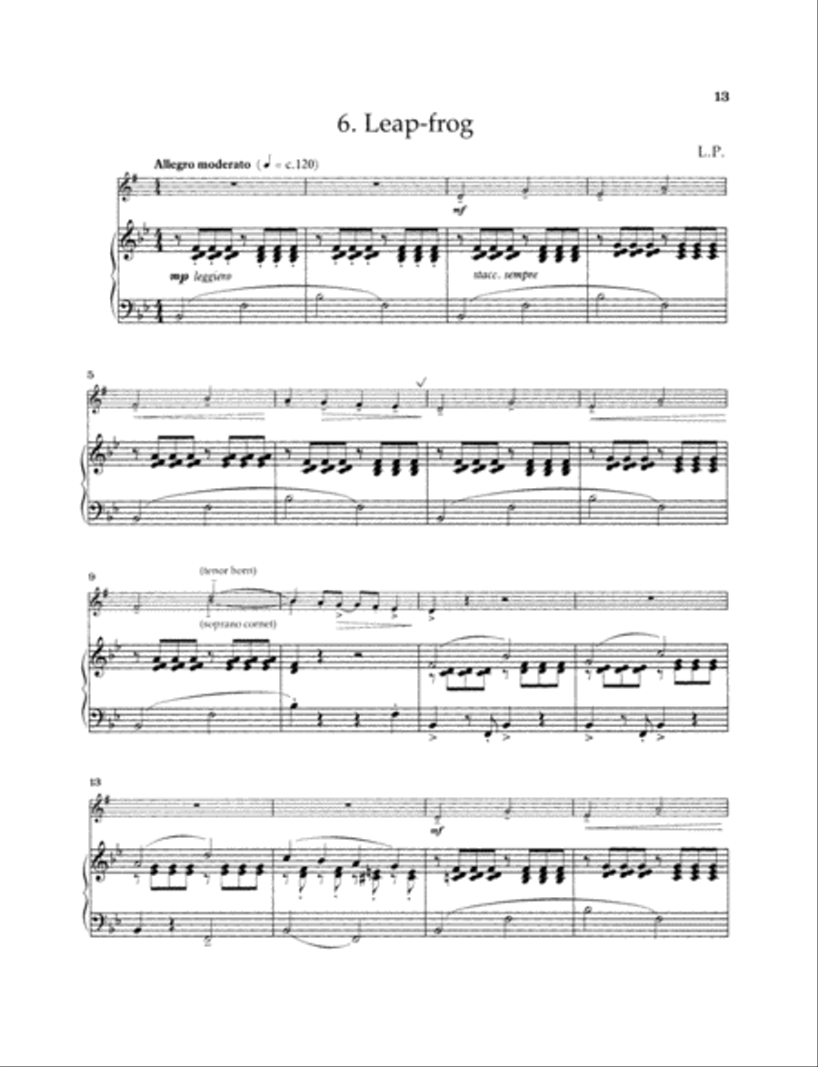 Really Easy Tenor Hn Book T-Hn/Pf Horn scores gallery preview page 4