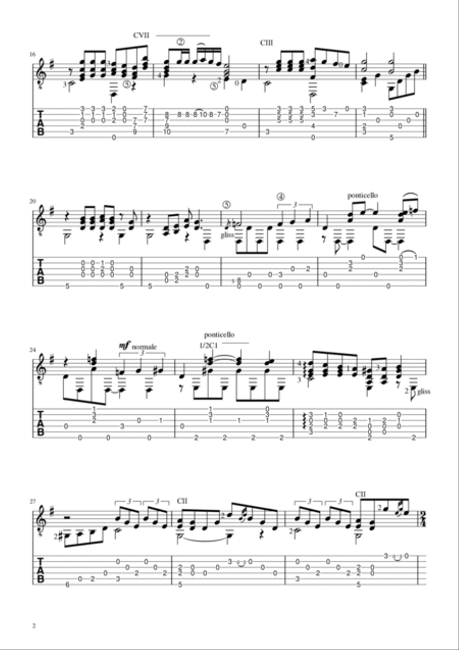 Strawberry Fields Forever Acoustic Guitar scores gallery preview page 4