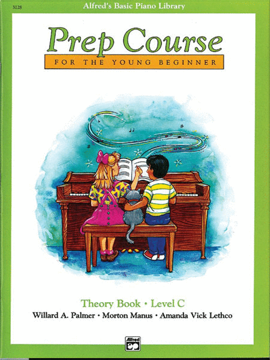 Alfred's Basic Piano Prep Course Theory, Book C Piano Method scores gallery preview page 1