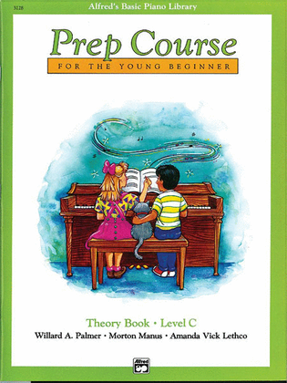 Book cover for Alfred's Basic Piano Prep Course Theory, Book C