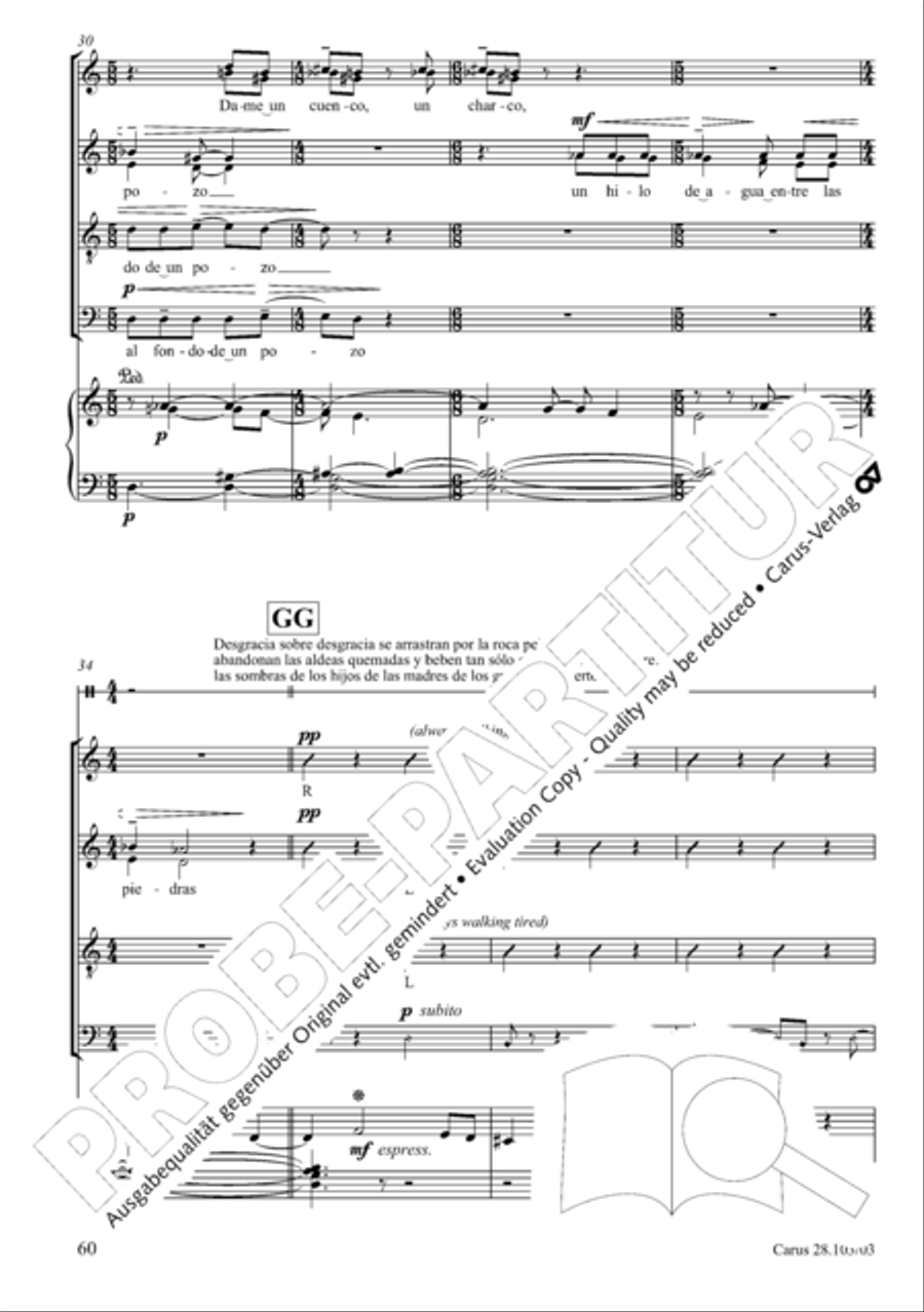 Water Water 4-Part scores gallery preview page 75