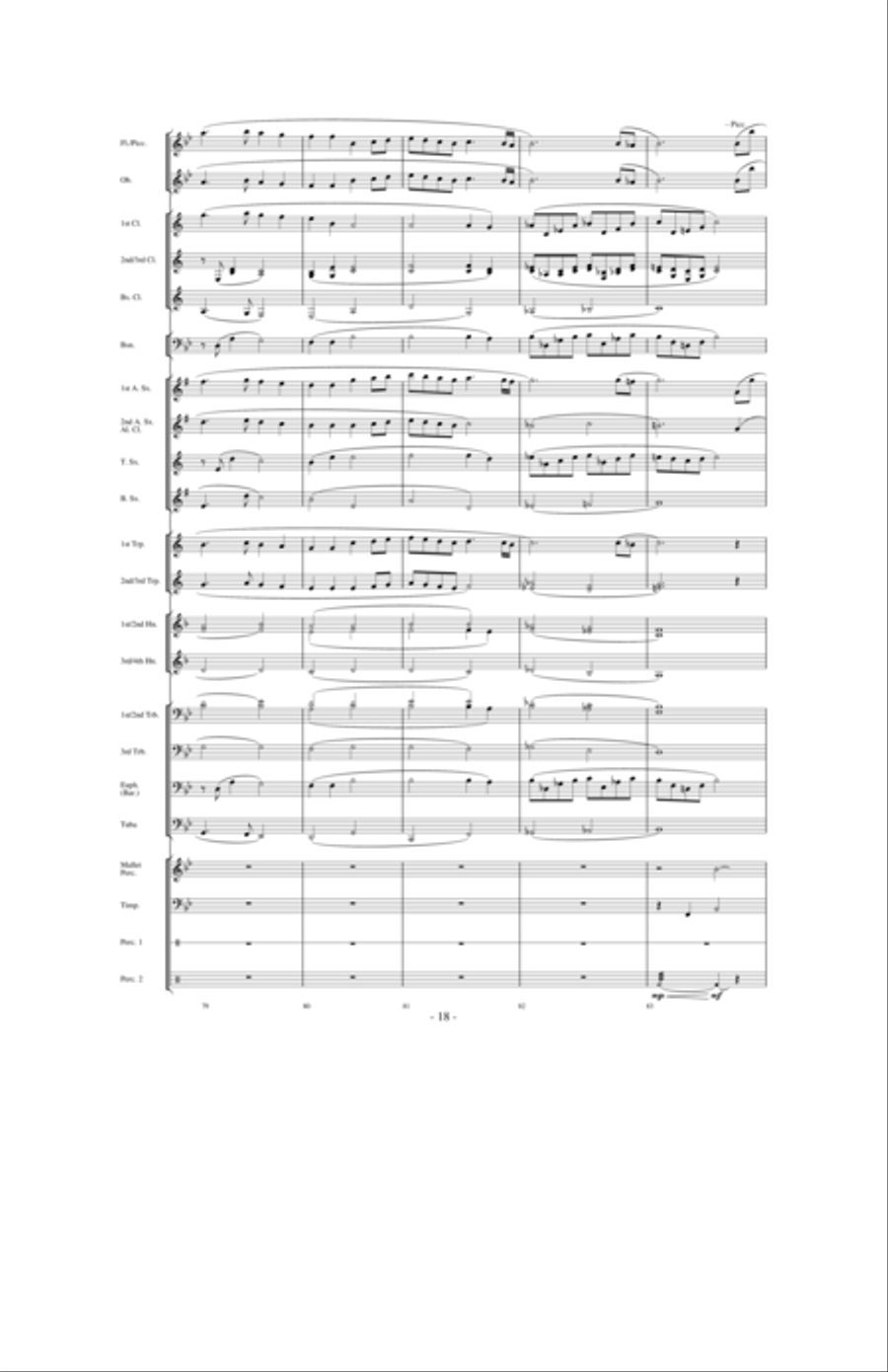 Ascentium Concert Band scores gallery preview page 17