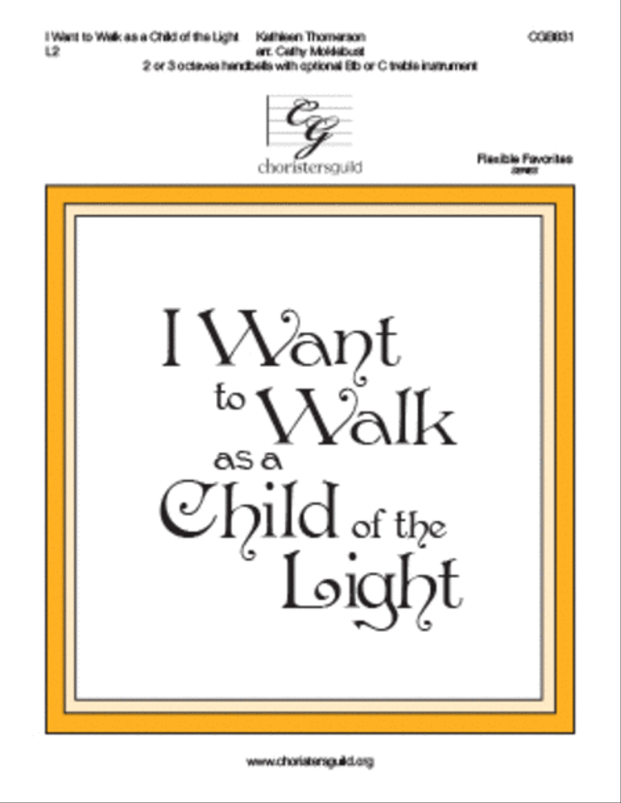 I Want to Walk as a Child of the Light (2-3 octaves) 3-Octaves scores gallery preview page 1