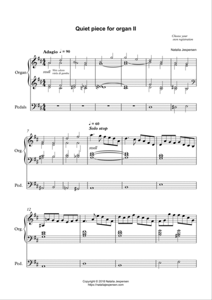 Lent Collection for Organ Organ Solo scores gallery preview page 5