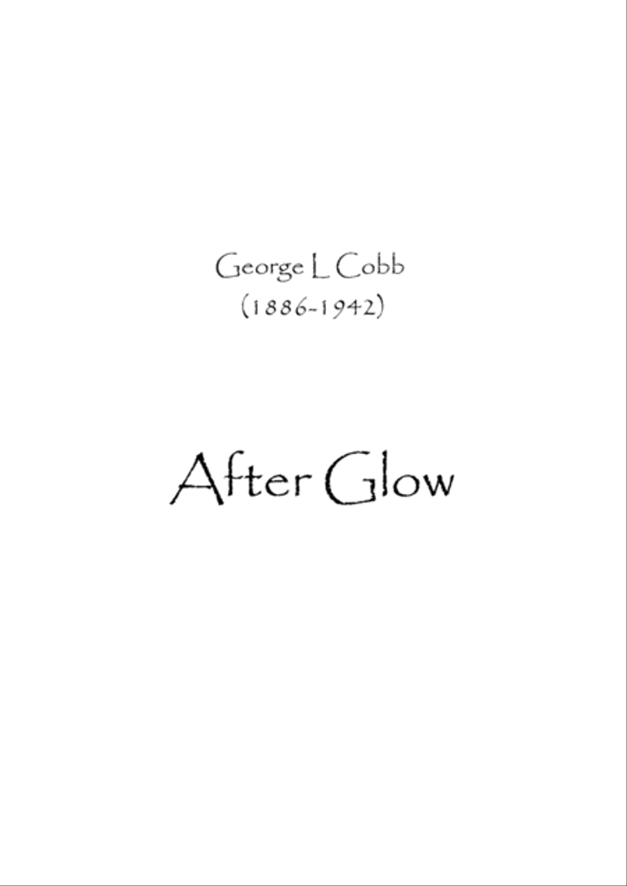 After Glow Woodwind Quintet scores gallery preview page 1