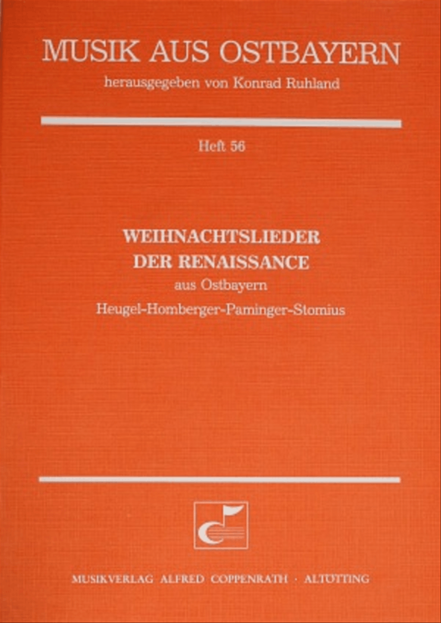 Weihnachtslieder der Renaissance Collection / Songbook scores gallery preview page 1