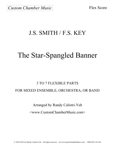 Star-Spangled Banner (Flexible Ensemble) image number null