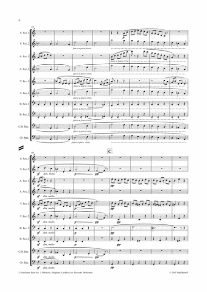 L'Arlésienne Suite No.1: Minuetto, Adagietto, Carillon image number null