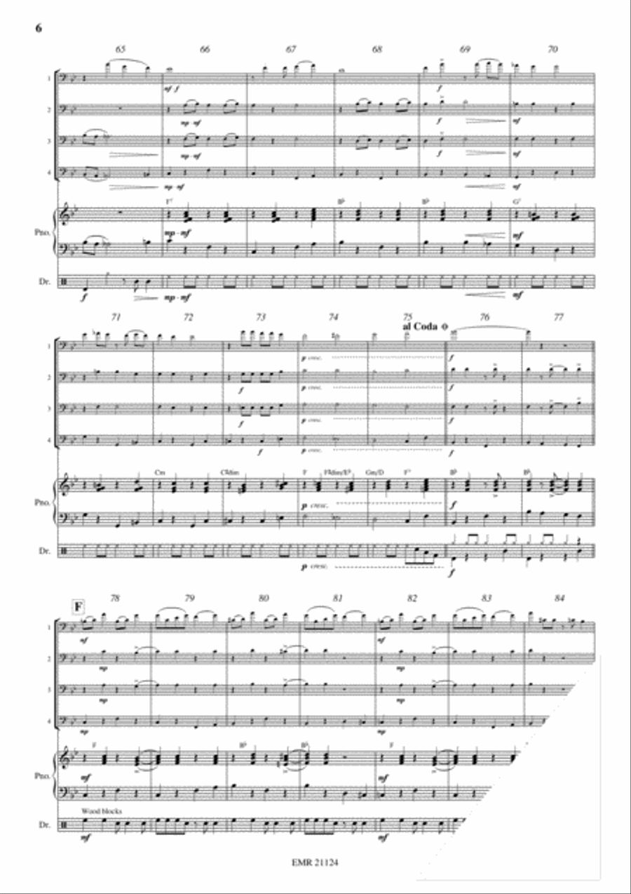Black Bottom Stomp Cello scores gallery preview page 6