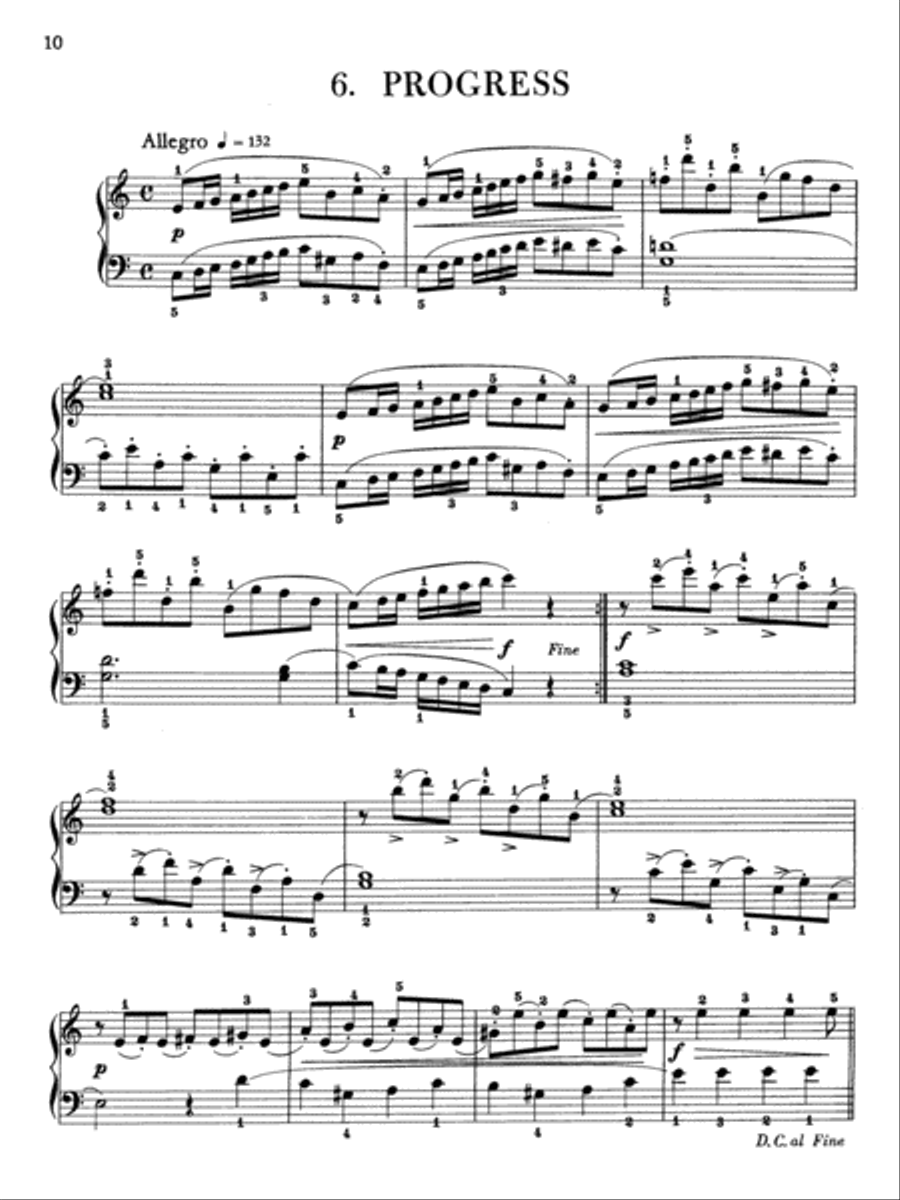 25 Progressive Pieces, Op. 100 - Book & CD Piano Solo scores gallery preview page 4