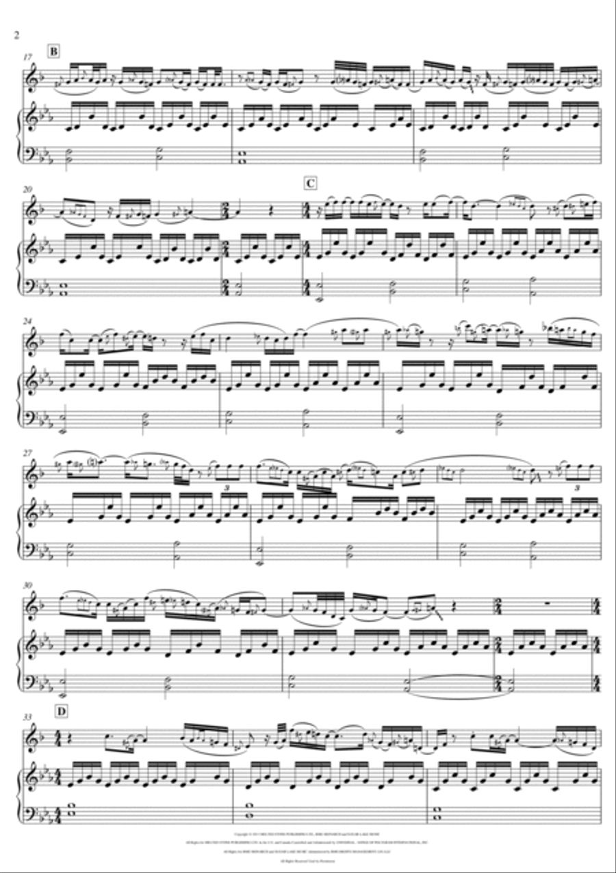 Someone Like You Soprano Saxophone scores gallery preview page 2