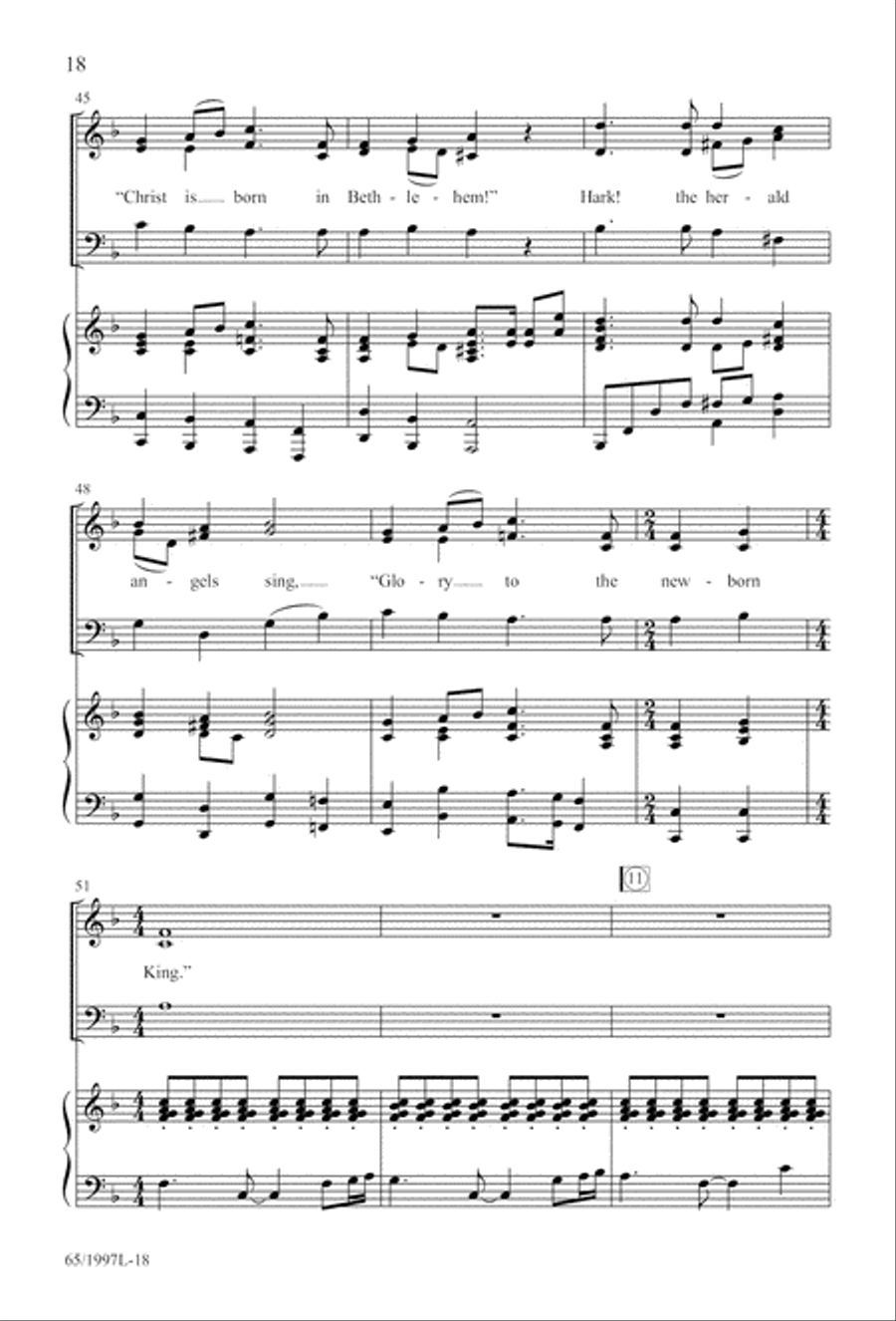 Candles and Carols Candles and Carols 3-Part scores gallery preview page 19