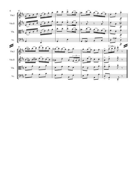 Clarinet Polka (for String Quartet) image number null