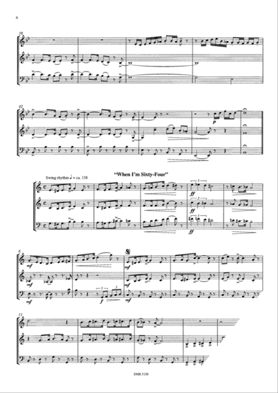 The Beatles Volume 3 Cornet scores gallery preview page 4