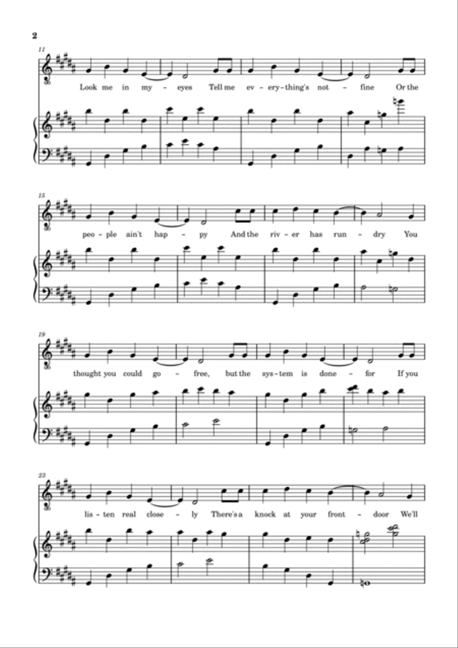 Blood/water Voice scores gallery preview page 2