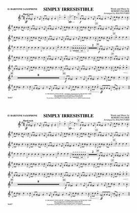 Simply Irresistible: E-flat Baritone Saxophone