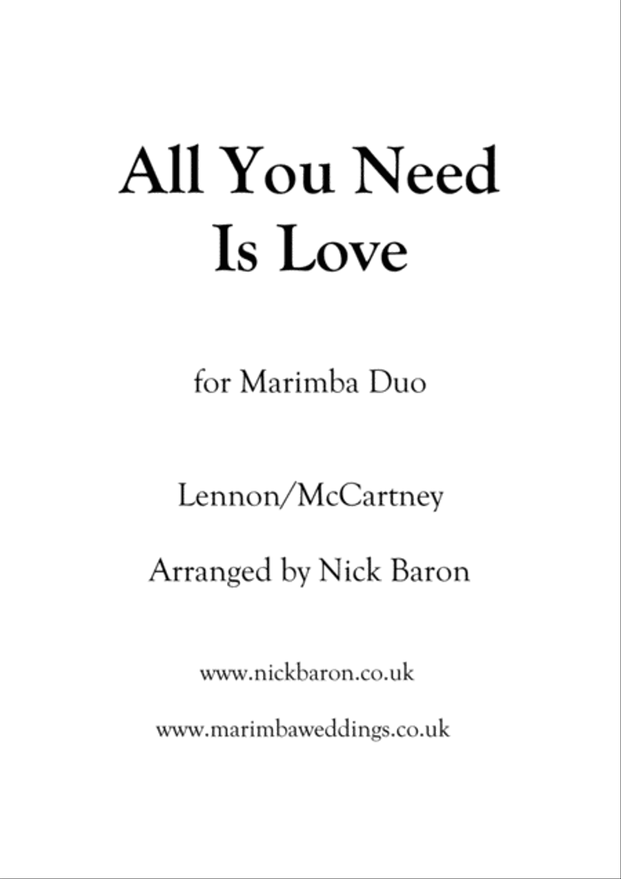 All You Need Is Love image number null