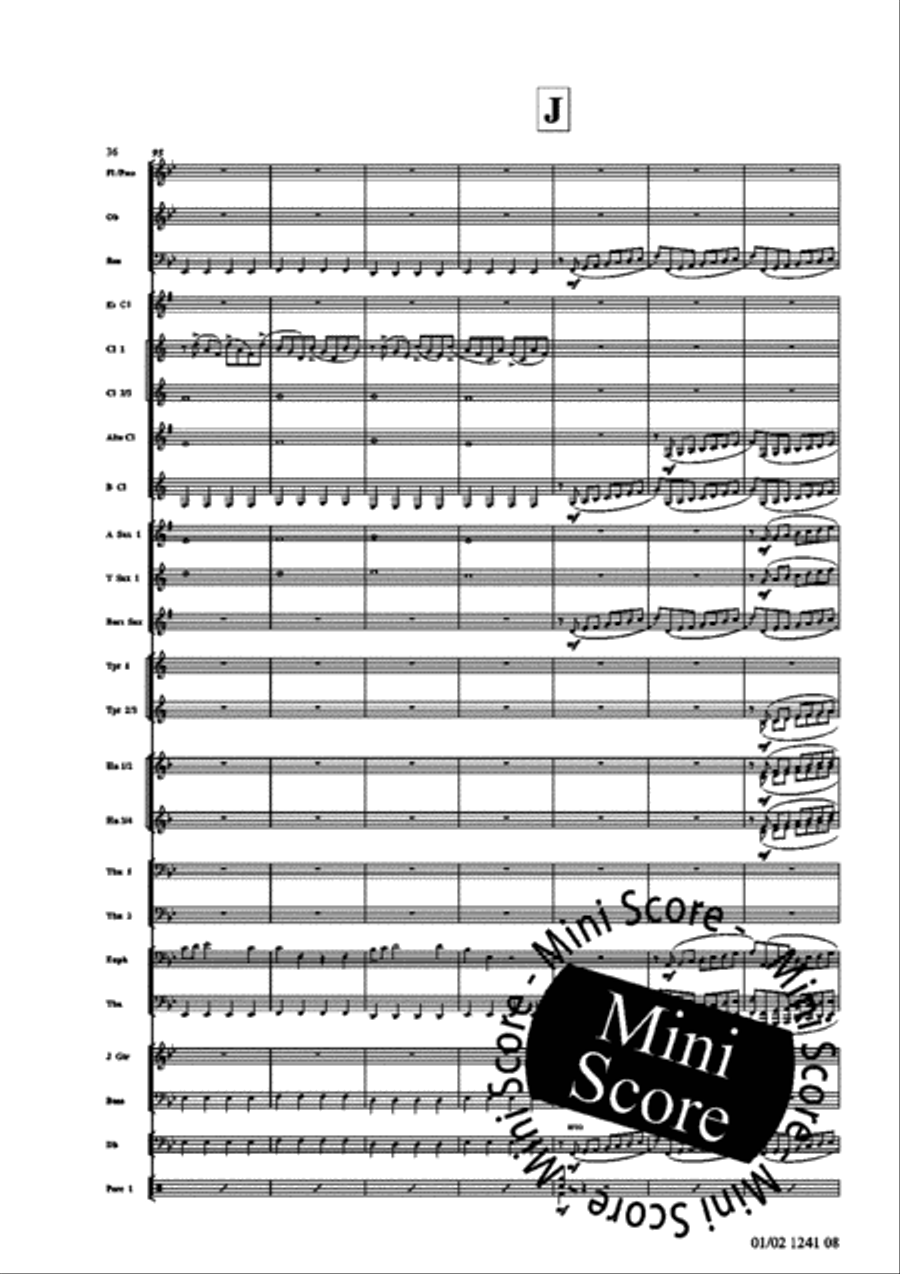 New Baroque Suite New Baroque Suite Concert Band scores gallery preview page 42