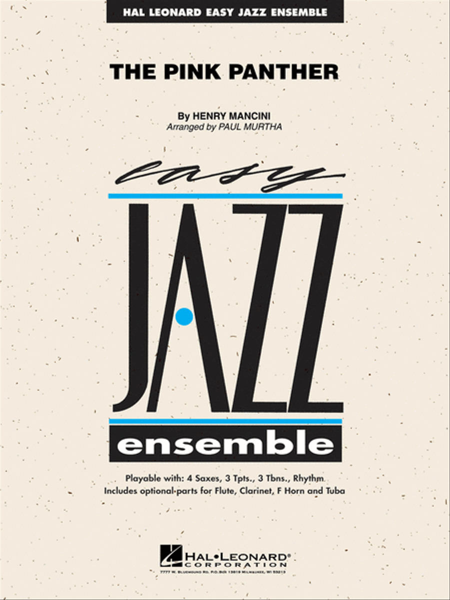 The Pink Panther Jazz Ensemble scores gallery preview page 1