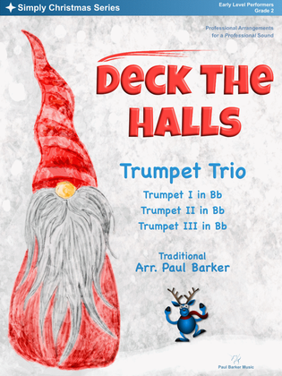Book cover for Deck The Halls (Trumpet Trio)