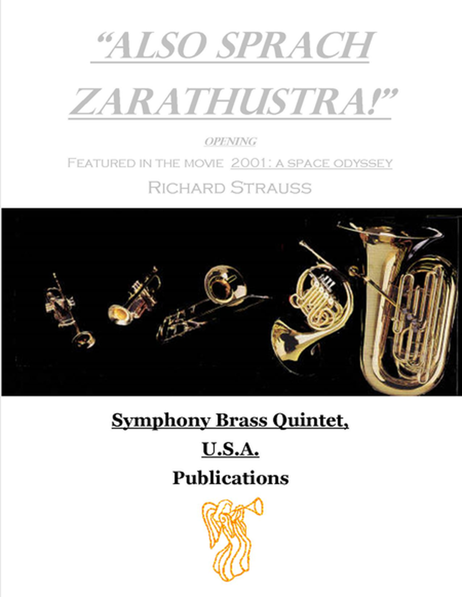 Also Sprach Zarathustra - French Horn Part image number null