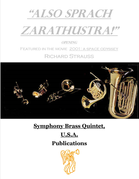Also Sprach Zarathustra - Trombone Part image number null